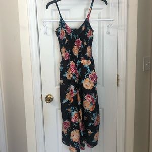 FLORAL ROMPER